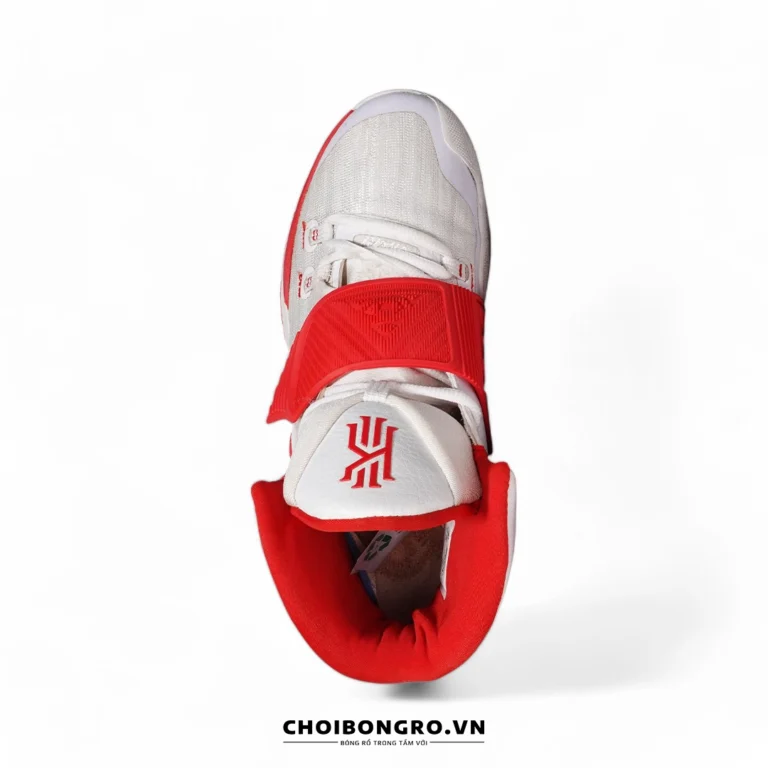 Giày bóng rổ cũ replica Nike Kyrie 6
  'White University Red' CZ4938-100 - Hình ảnh 3