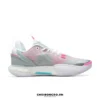 Mặt bên của giày Li-Ning Wade All City 12 'Silver Pink'