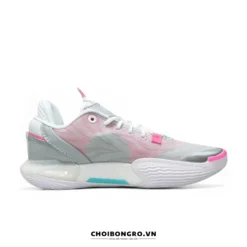 Mặt bên của giày Li-Ning Wade All City 12 'Silver Pink'