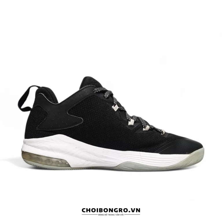 Giày bóng rổ Like-New chính hãng ANTA The
 Shield 'Black White' 912121102S-2 - Hình ảnh 4