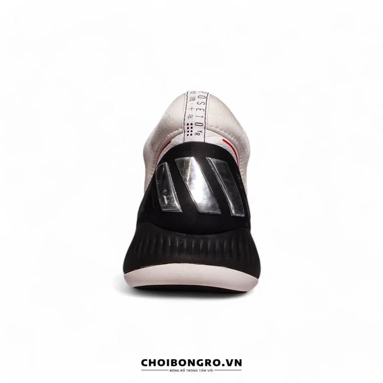 Giày bóng rổ Like-New chính hãng Adidas D
  Rose 10 'White Black Red' EH2369 - Hình ảnh 3