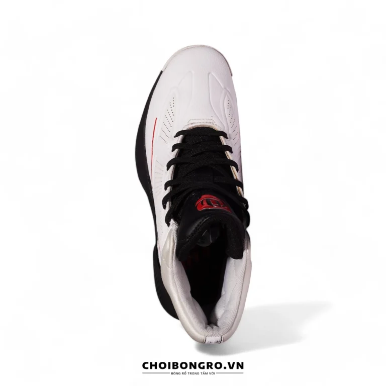 Giày bóng rổ Like-New chính hãng Adidas D
  Rose 10 'White Black Red' EH2369 - Hình ảnh 5