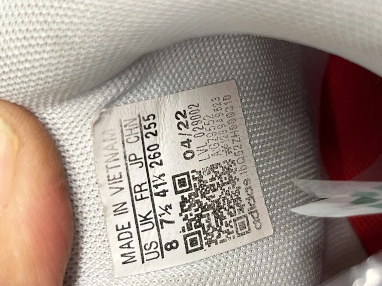 Giày bóng rổ cũ chính hãng Adidas Exhibit B 'White
  Green Blue' GZ9552 - Hình ảnh 6