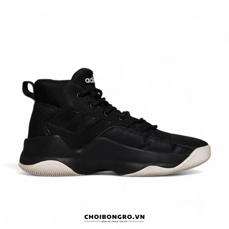 Giày bóng rổ cũ chính hãng Adidas Neo
 Streetfire BlackWhite F33817 - Hình ảnh 4
