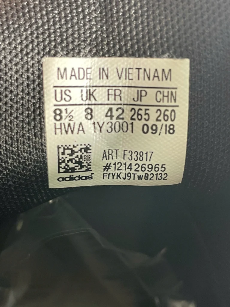 Giày bóng rổ cũ chính hãng Adidas Neo
 Streetfire BlackWhite F33817 - Hình ảnh 6