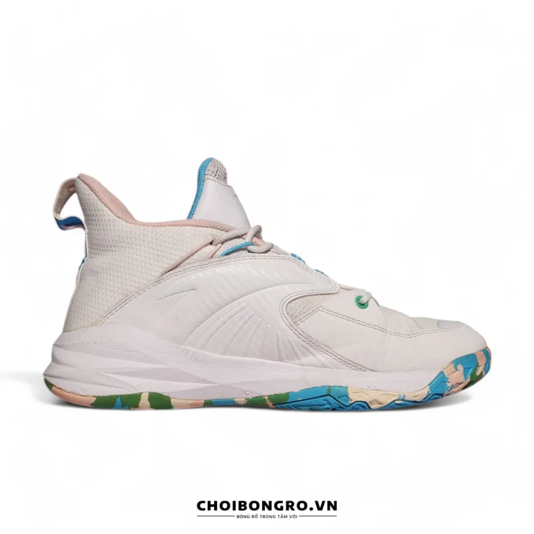 Giày bóng rổ cũ chính hãng Anta Ling
  Level Basic 'White Blue Pink' 912011186-3 - Hình ảnh 4