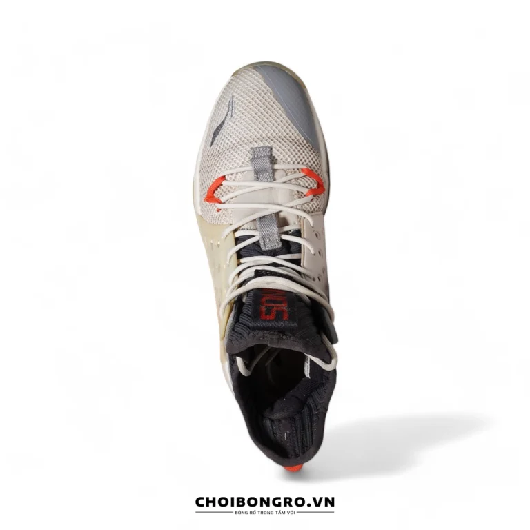 Giày
 bóng rổ Like-New chính hãng Li-Ning Sonic 7 Mid 'Milk White Grey' ABAP019-2 - Hình ảnh 5
