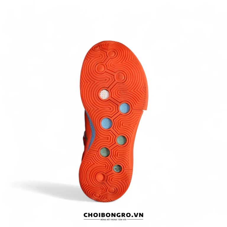 Giày
 bóng rổ Like-New chính hãng Li-Ning Wade Fission 7 V2 Mid 'Neon Orange Grey'
 ABPR047-13 - Hình ảnh 2
