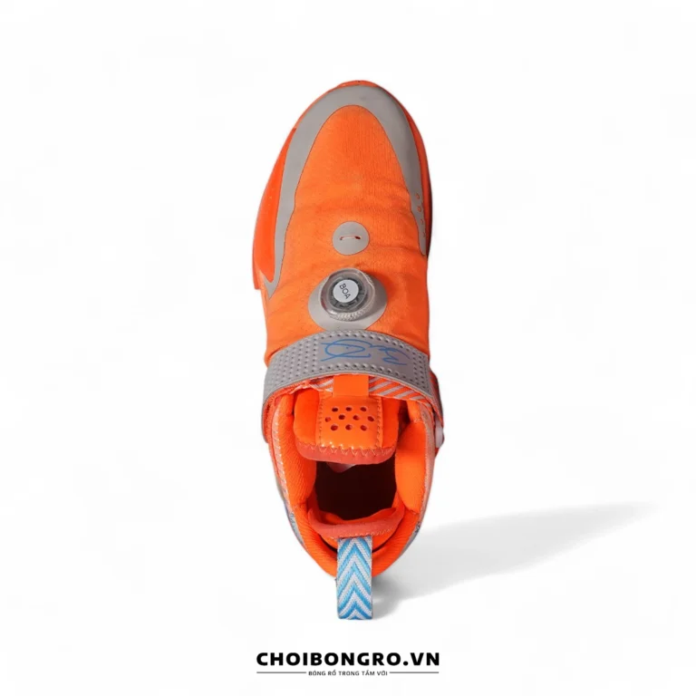 Giày
 bóng rổ Like-New chính hãng Li-Ning Wade Fission 7 V2 Mid 'Neon Orange Grey'
 ABPR047-13 - Hình ảnh 5