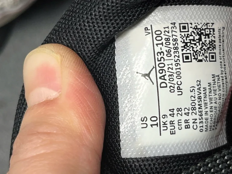 Giày bóng rổ cũ chính hãng Nike Air Jordan
  36 PF 'Psychic Energy' DA9053-100 - Hình ảnh 6