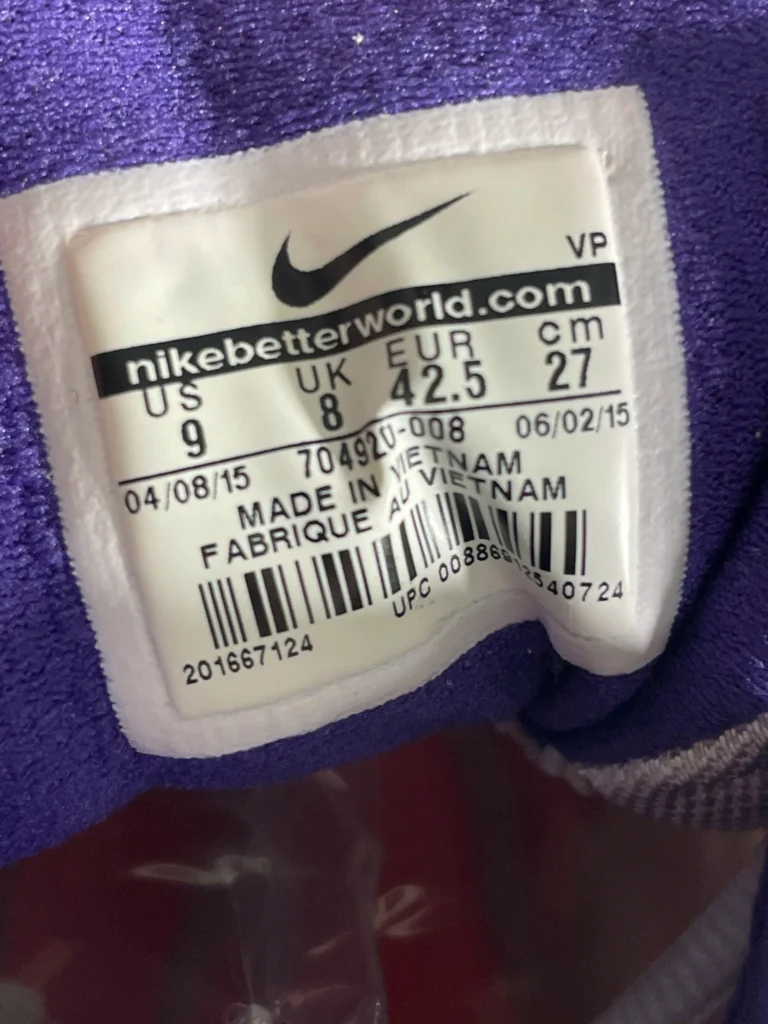 Giày bóng rổ Like-New chính hãng Nike Air
 Max Audacity 704920-008 - Hình ảnh 6