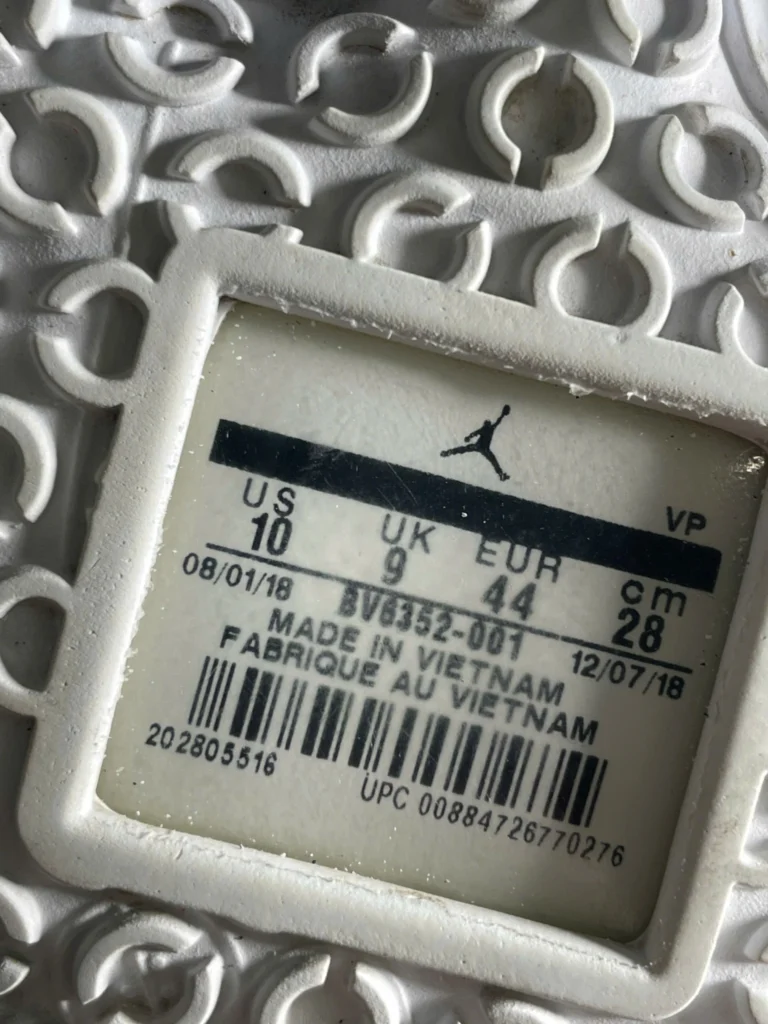 Giày
 bóng rổ Like-New chính hãng Nike Jordan Why Not Zer0.2 PF 'The Family'
 BV6352-001 - Hình ảnh 6