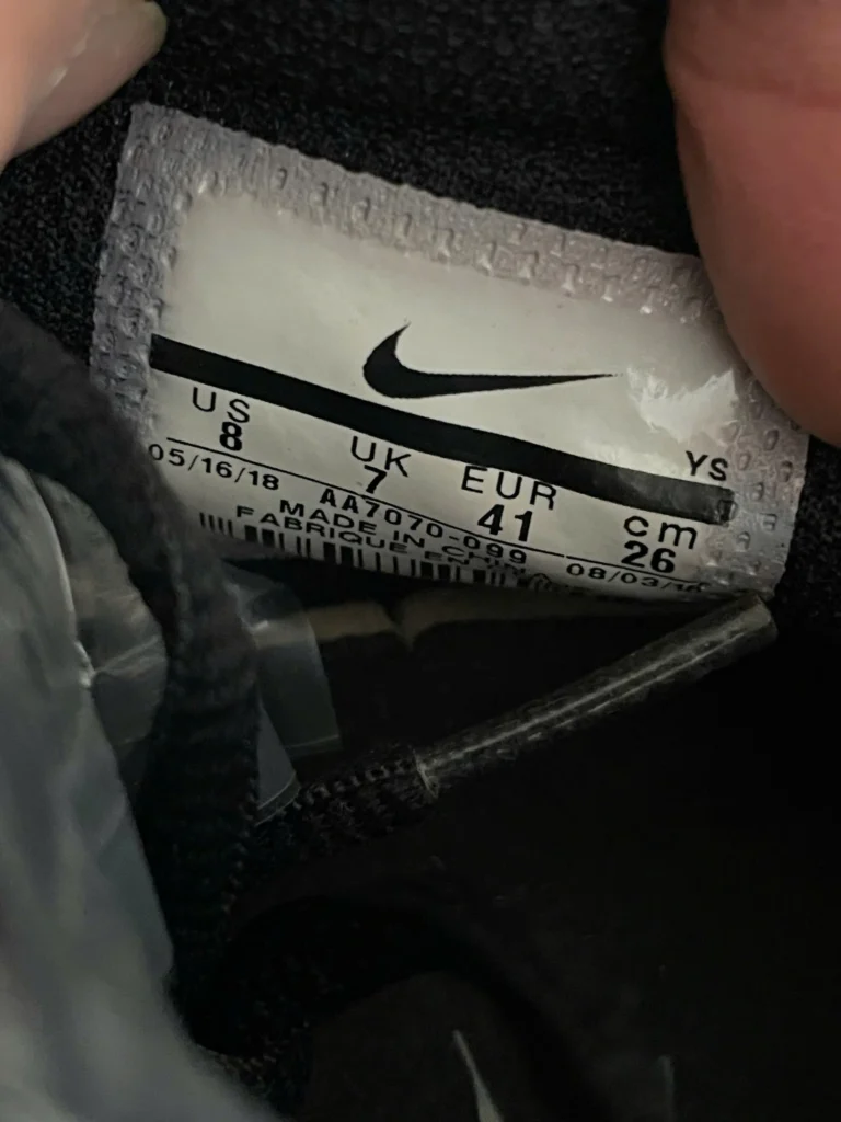 Giày
 bóng rổ cũ chính hãng Nike KD Trey 5 VI EP 'Black Metallic Gold' AA7070-099 - Hình ảnh 6