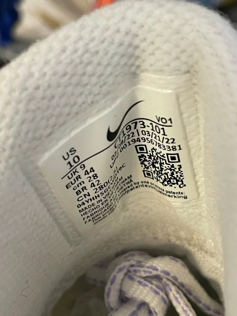 Giày bóng rổ cũ chính hãng Nike Kyrie
  Flytrap 4 'White Purple Pulse' CT1973-101 - Hình ảnh 6