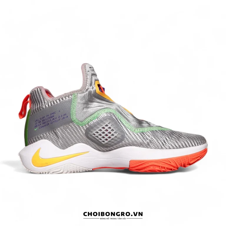 Giày
 bóng rổ Like-New chính hãng Nike LeBron Soldier 14 EP 'Hare' CK6047-001 - Hình ảnh 4