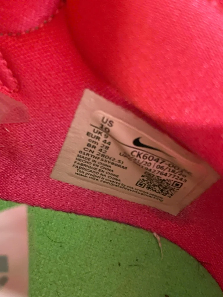 Giày
 bóng rổ Like-New chính hãng Nike LeBron Soldier 14 EP 'Hare' CK6047-001 - Hình ảnh 6