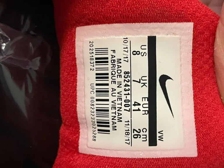 Giày bóng rổ Like-New chính hãng Nike Men's
 Air Versatile 852431-007 - Hình ảnh 6