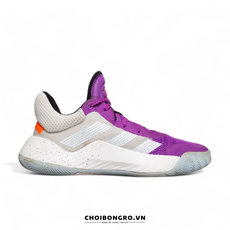 Giày
 bóng rổ cũ chính hãng adidas DON Issue 1 Uath Jazz 'Black Purple' FV6135 - Hình ảnh 4