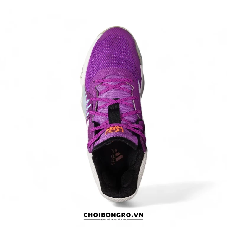Giày
 bóng rổ cũ chính hãng adidas DON Issue 1 Uath Jazz 'Black Purple' FV6135 - Hình ảnh 5
