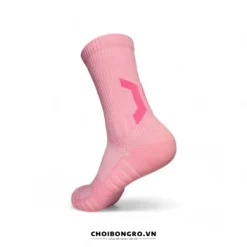 Vớ bóng rổ cao cổ hồng - Chụp từ góc 45 độ phía sau