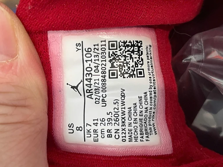 Air Jordan Lift Off 'White Gym Red'
  AR4430-106 | Like New - Chính hãng - Hình ảnh 6