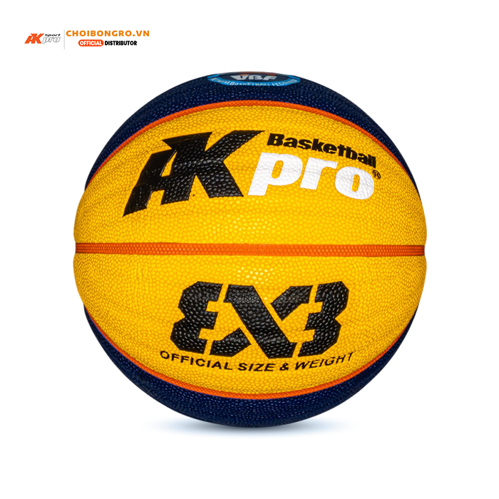 Quả Bóng Rổ Da AKpro 3x3 Chính Hãng - Giày bóng rổ - Choibongro.vn