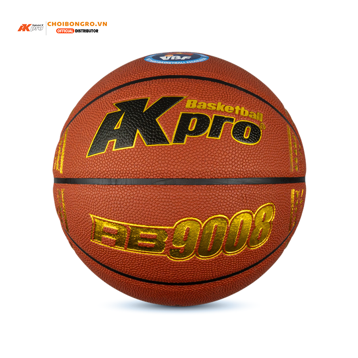Quả Bóng Rổ Da AKpro AB9008 Chính Hãng - Giày bóng rổ - Choibongro.vn